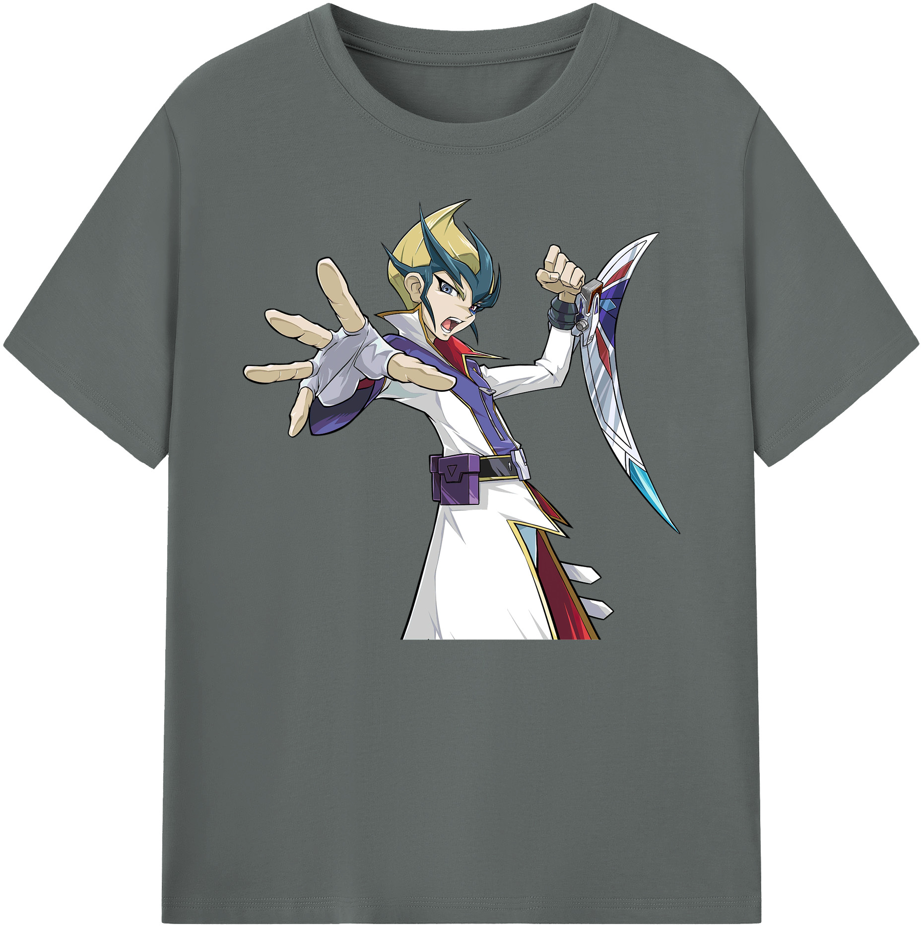 （画像用） 遊☆戯☆王 Yu-Gi-Oh! 綿100％ メンズ半袖Tシャツ｜肌触りやわらか＆通気性